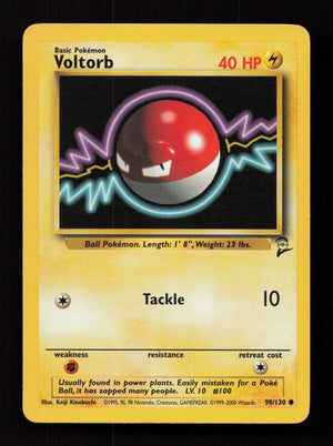 Voltorb 098/130 - Common - Base Set 2