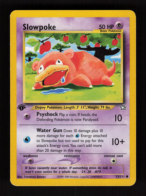 Slowpoke 073/111 - Common - Neo Genesis