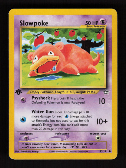 Slowpoke 073/111 - Common - Neo Genesis