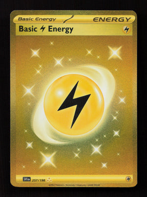 Basic Lightning Energy 257/198 - Hyper Rare - SV01: Scarlet & Violet Base Set 