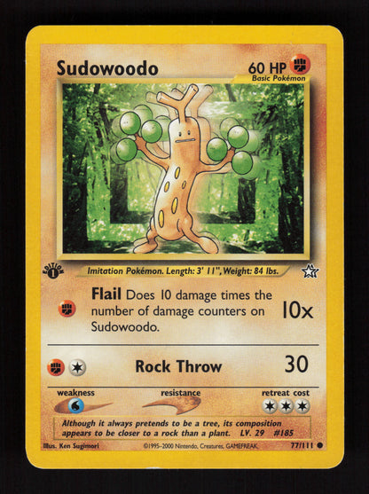 Sudowoodo 9/95 - Holo Rare - Unleashed