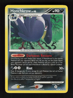 Honchkrow 29 - Rare - Supreme Victors