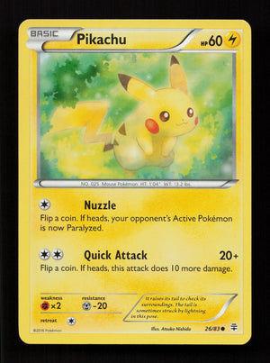 Pikachu 26/83 - Common - Generations