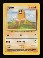 Diglett 071/130 - Common - Base Set 