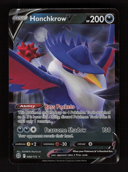 Honchkrow V 088/172 - Ultra Rare - Brilliant Stars
