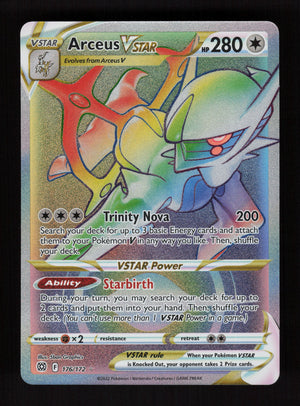 Arceus VSTAR 176/172 - Secret Rare - SWSH09: Brilliant Stars