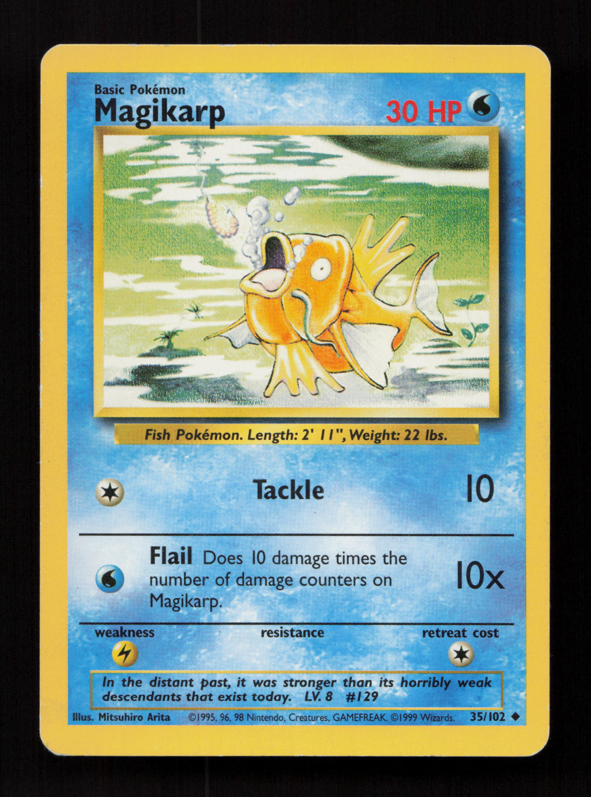 Magikarp 050/130 - Uncommon - Base Set 