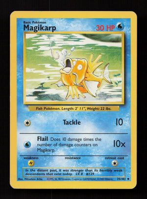 Magikarp 050/130 - Uncommon - Base Set 