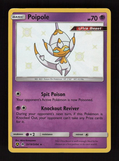 Poipole SV19/SV94 - Shiny Holo Rare - Hidden Fates: Shiny Vault