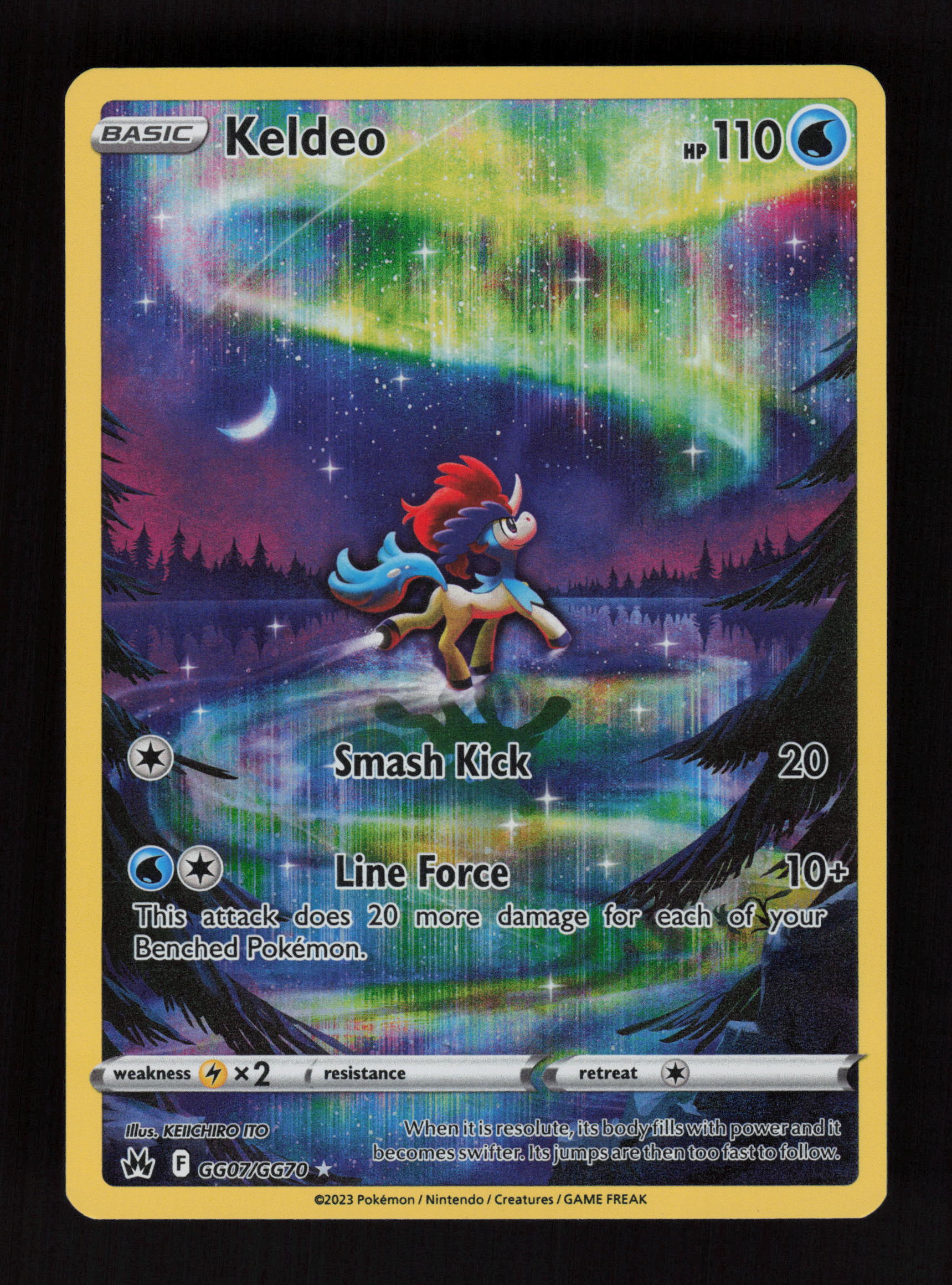Keldeo GG07/GG70 - Ultra Rare - Crown Zenith: Galarian Gallery 