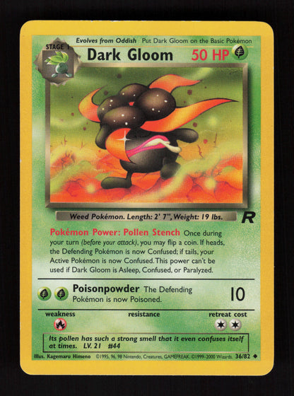 Dark Gloom 36/82 - Uncommon - Team Rocket