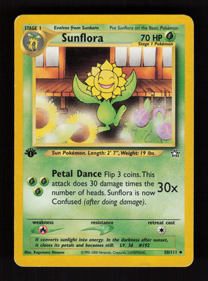 Sunflora 050/111 - Uncommon - Neo Genesis