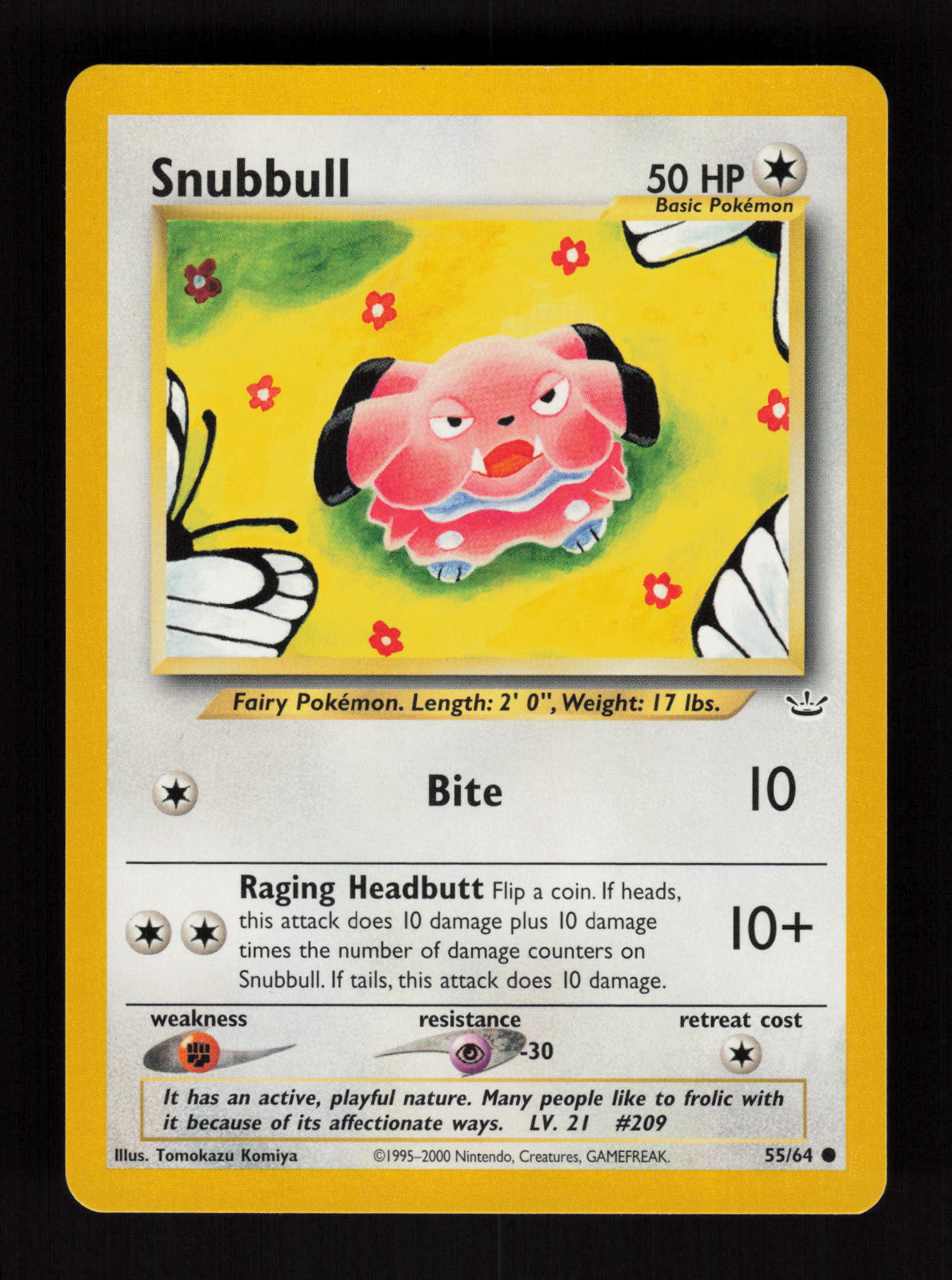 Snubbull 55/64 - Common - Neo Revelation