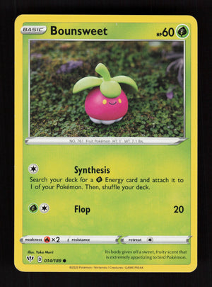 Bounsweet 014/189 - Common - SWSH03: Darkness Ablaze