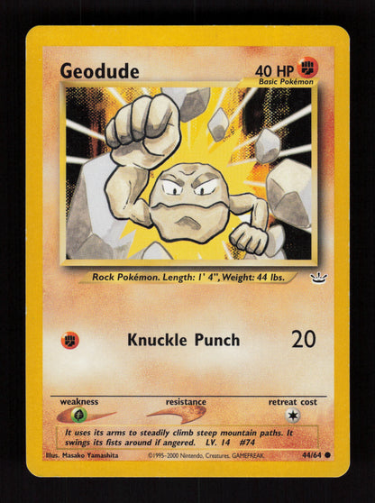 Geodude 44/64 - Common - Neo Revelation