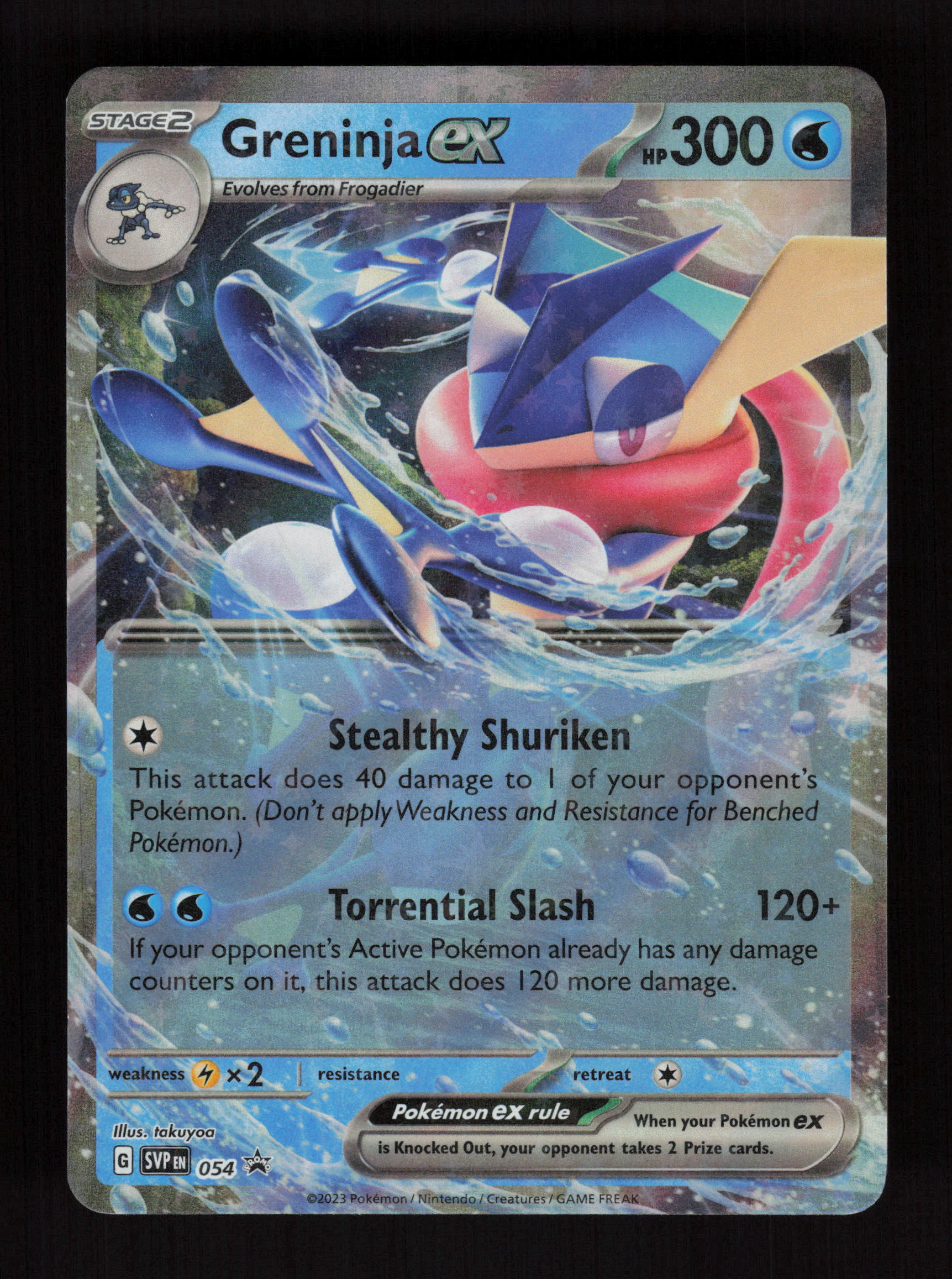 Greninja ex 054 - Promo 
