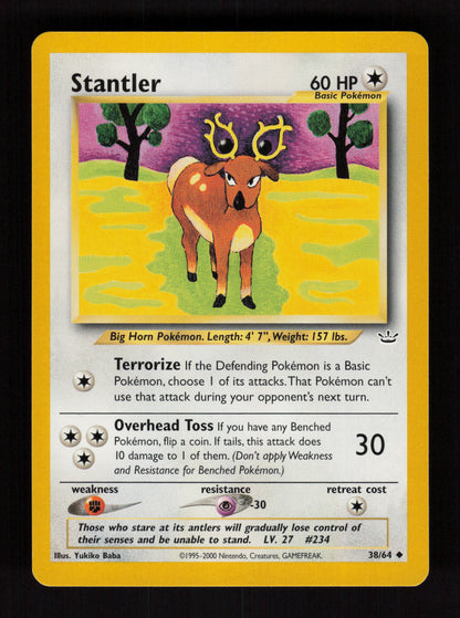 Stantler 38/64 - Uncommon - Neo Revelation