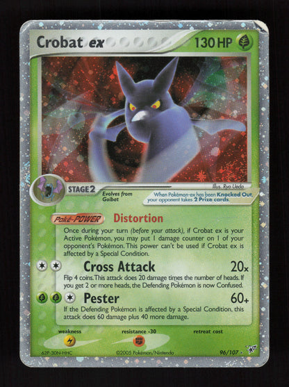 Crobat ex 96/107 - Ultra Rare - Deoxys
