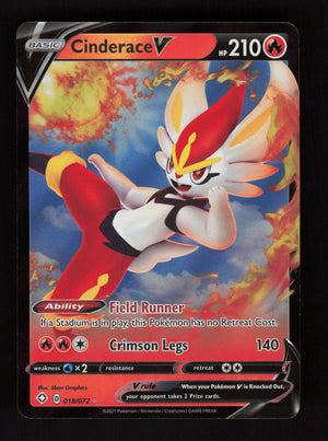 Cinderace V SWSH015 - Promo - SWSH: Sword & Shield Promo Cards 