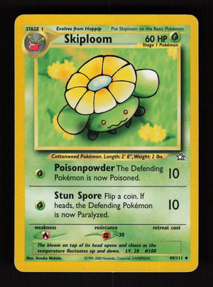 Skiploom 049/111 - Uncommon - Neo Genesis