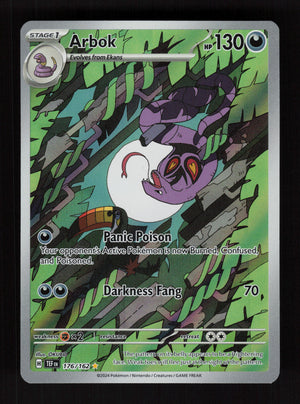 Arbok 176/162 - Illustration Rare - SV05: Temporal Forces 