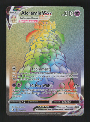 Alcremie VMAX (Secret) 073/072 - Secret Rare - Shining Fates