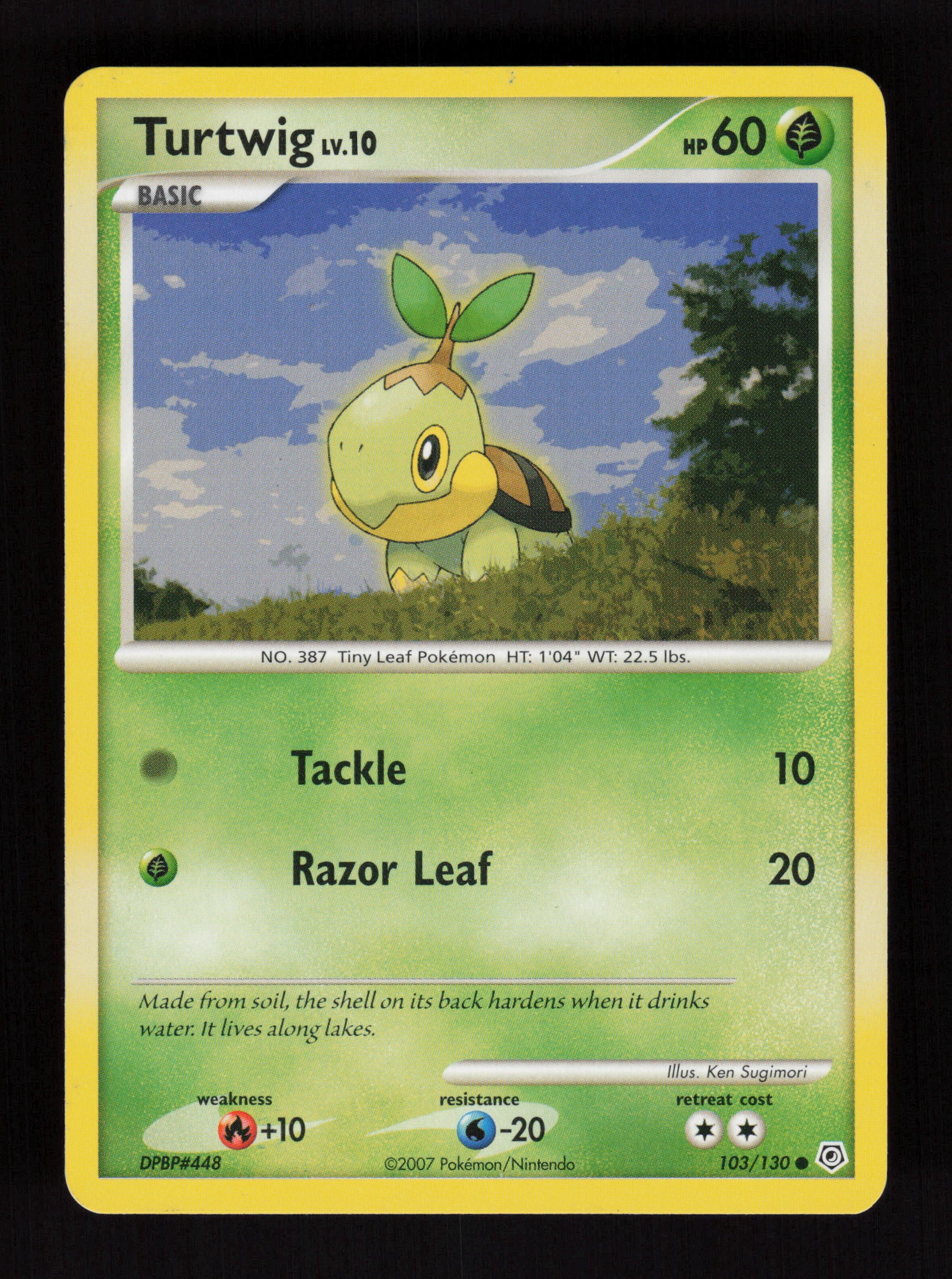 Turtwig 103/130 - Common - Diamond and Pearl