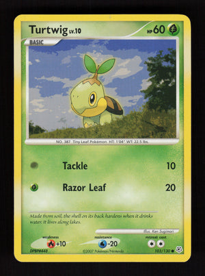 Turtwig 103/130 - Common - Diamond and Pearl