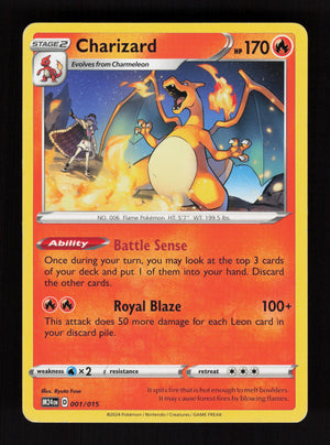 Charizard 001/015 - Promo - McDonald's Promos 2024 