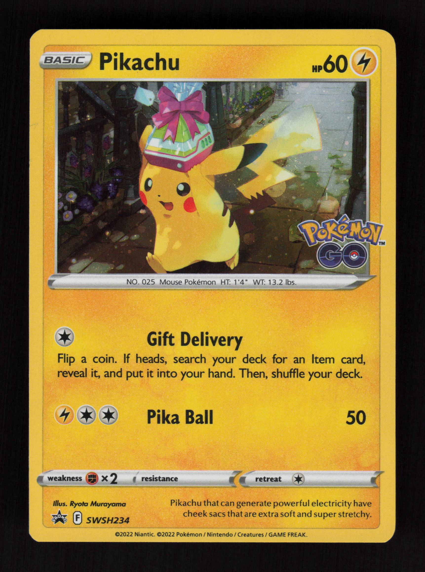 Pikachu SWSH234 - Promo - SWSH: Sword & Shield Promo Cards