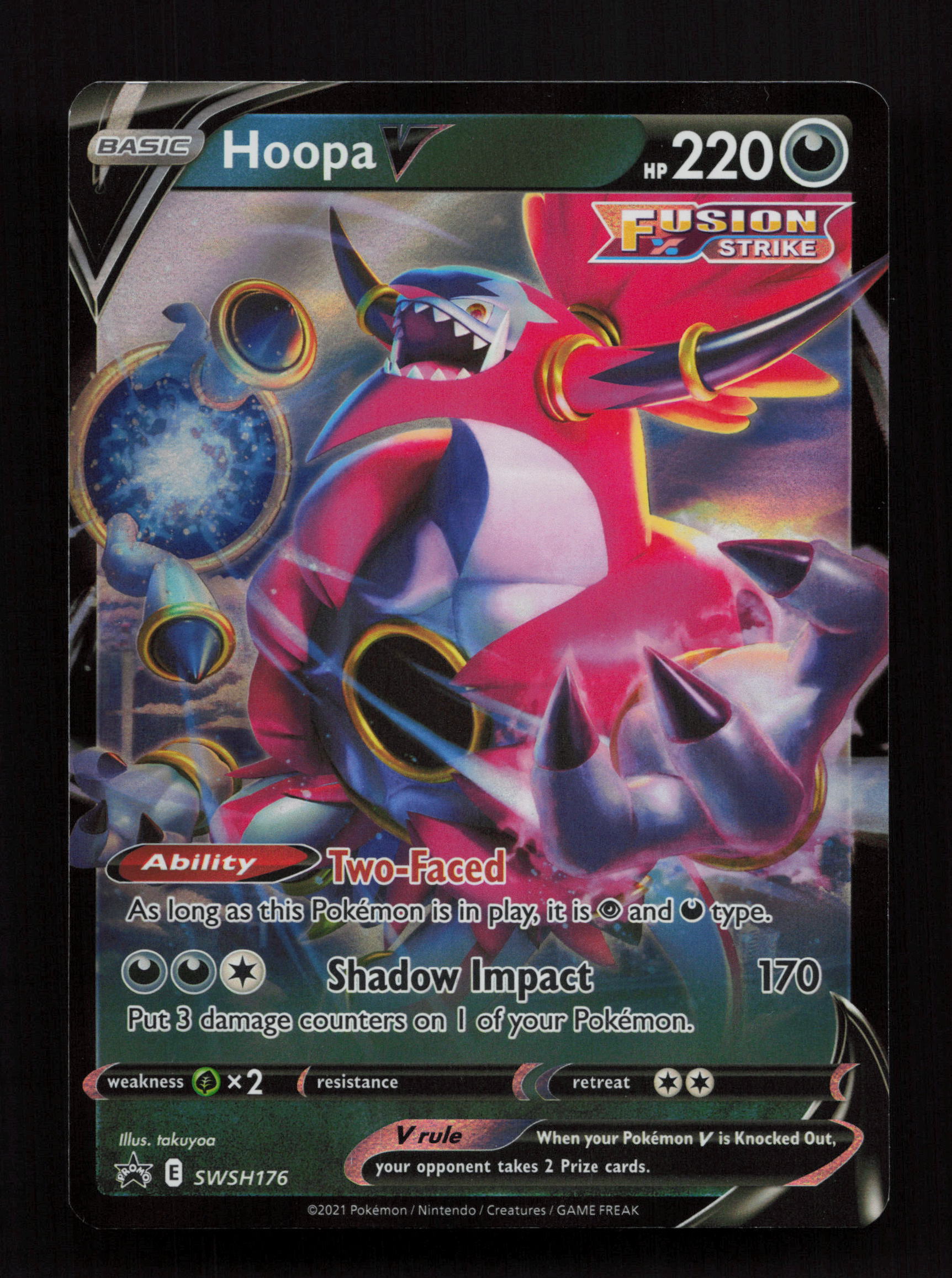Hoopa V SWSH176 - Promo - SWSH: Sword & Shield Promo Cards 