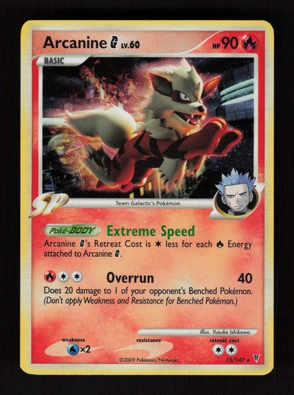 Arcanine G 15/147 - Rare - Supreme Victors