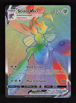 Scizor VMAX 193/189 - Secret Rare - Darkness Ablaze