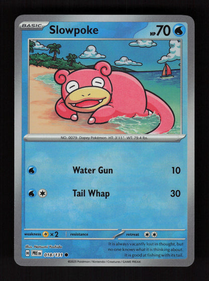 Slowpoke (Master Ball Pattern) 018/131 - Common - Prismatic Evolutions