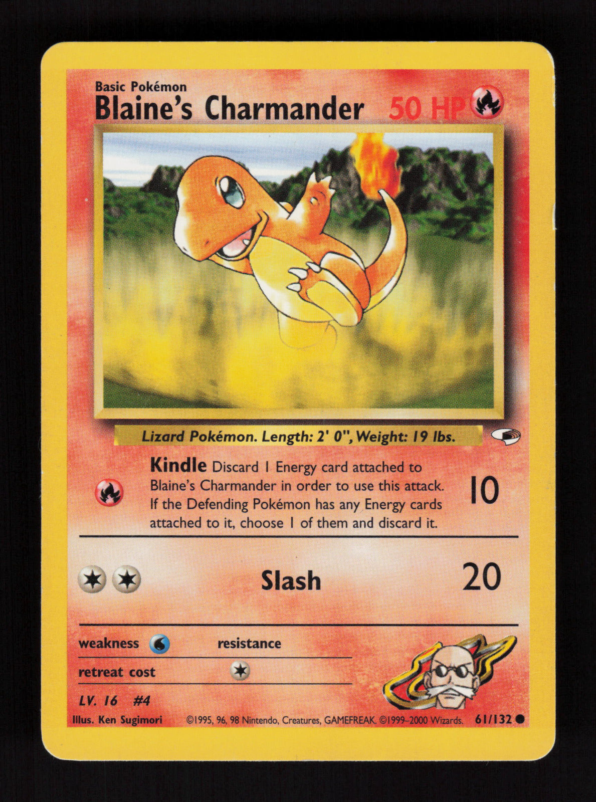 Blaine's Charmander 061/132 - Common - Gym Heroes