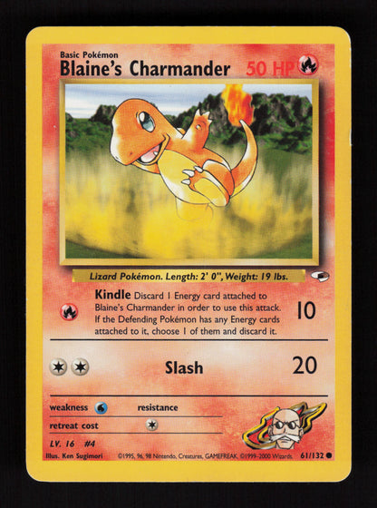 Blaine's Charmander 061/132 - Common - Gym Heroes