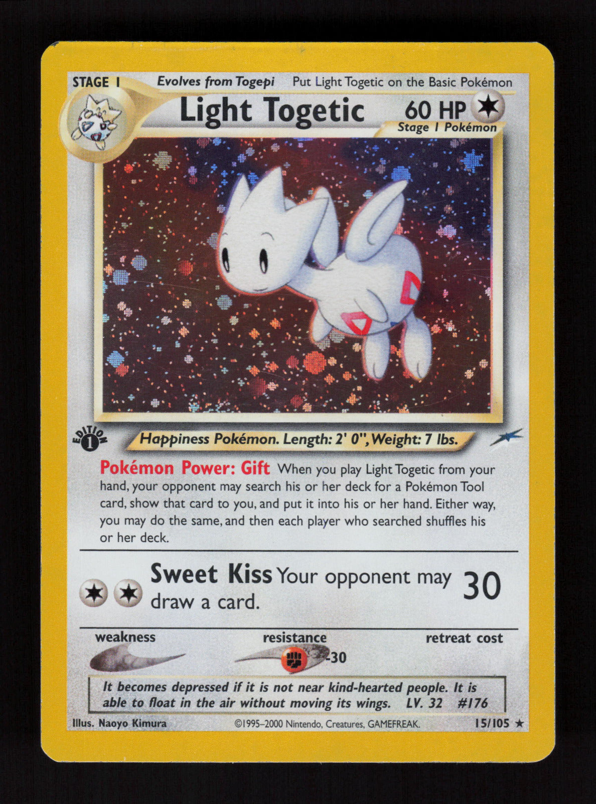 Light Togetic 015/105 - Holo Rare - Neo Destiny