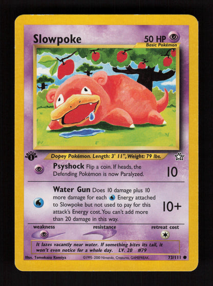 Slowpoke 073/111 - Common - Neo Genesis