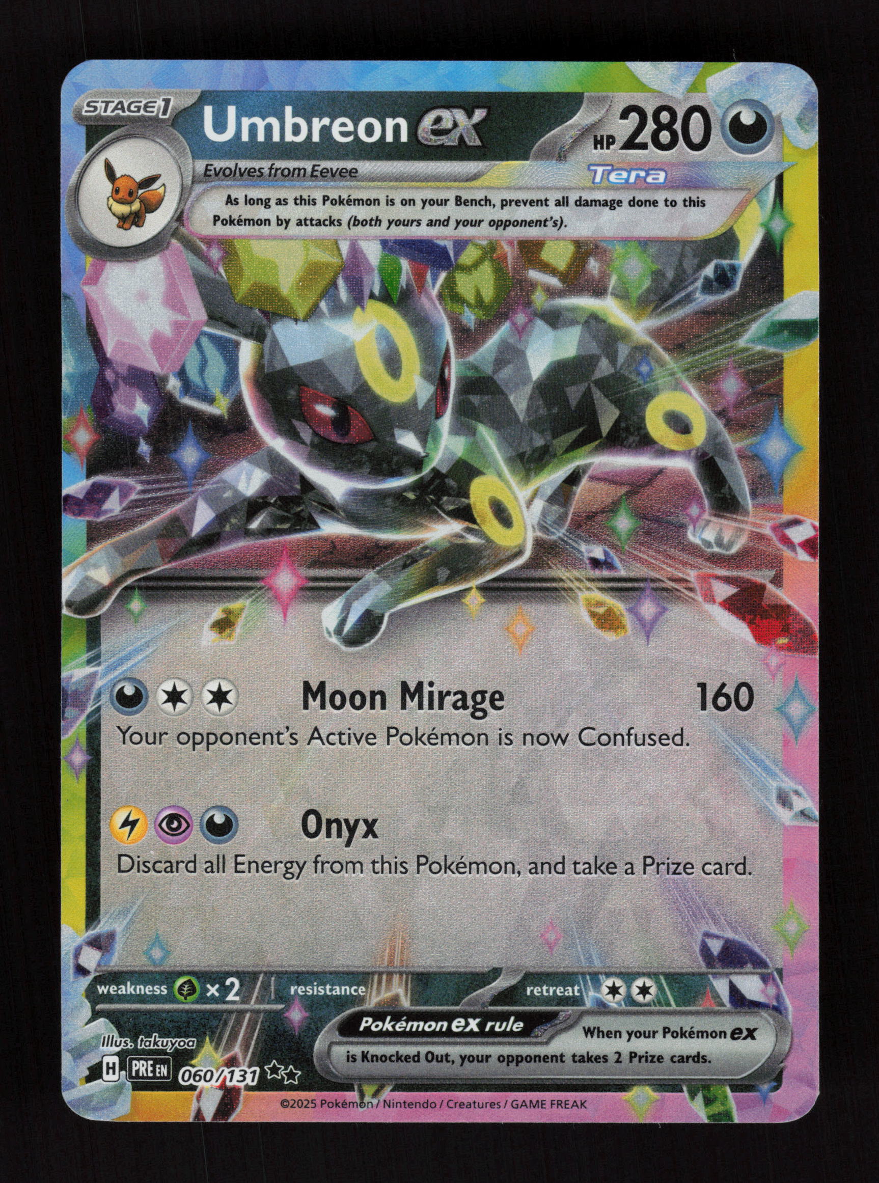 Umbreon ex - 060/131 - Double Rare - SV: Prismatic Evolutions