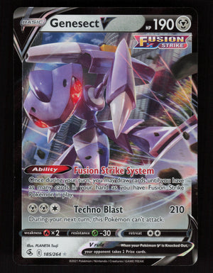 Genesect V 185/264 - Ultra Rare - SWSH08: Fusion Strike
