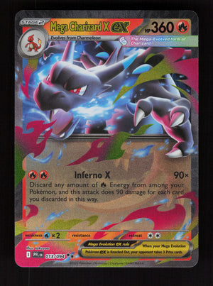 Mega Charizard X ex 013/094 - Double Rare - Phantasmal Flames