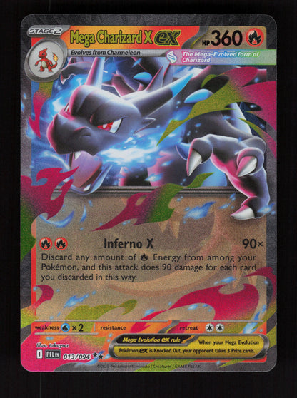 Mega Charizard X ex 013/094 - Double Rare - Phantasmal Flames
