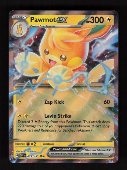 Pawmot ex 073/197 - Double Rare - Obsidian Flames