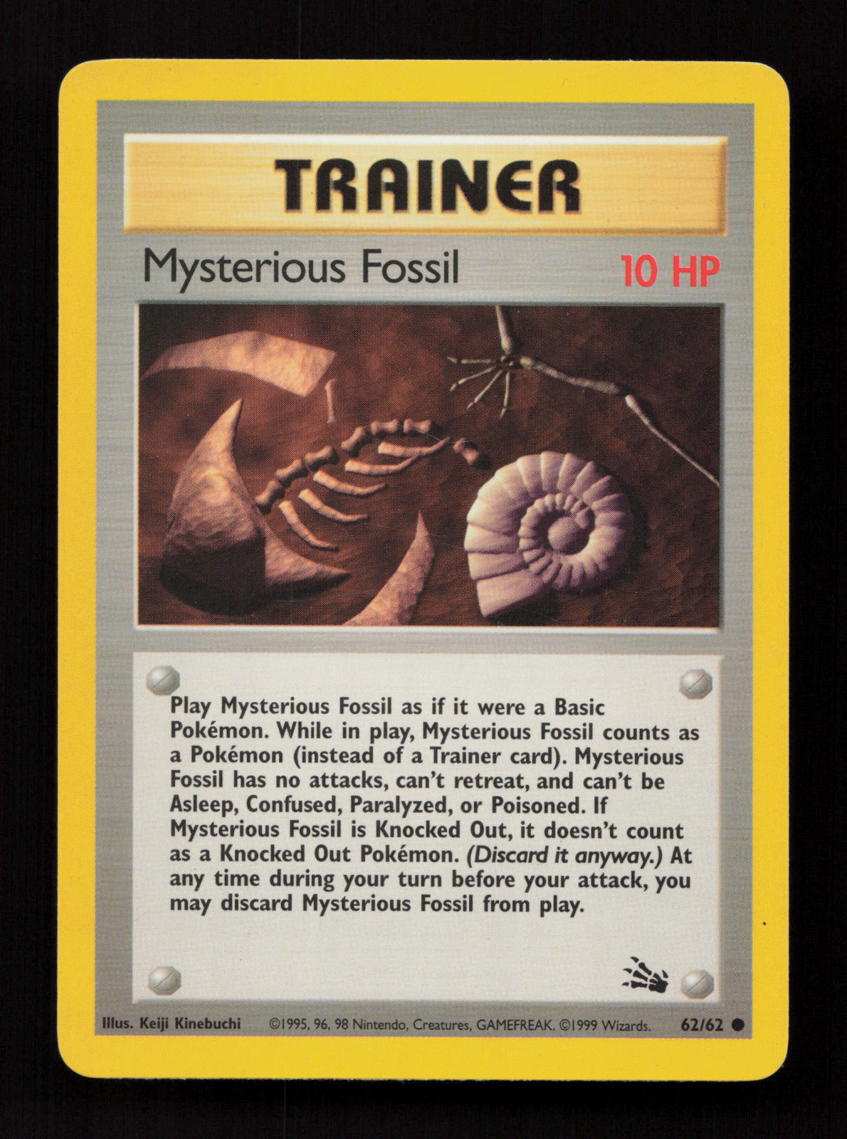 Mysterious Fossil 62/62 - Common - Fossil