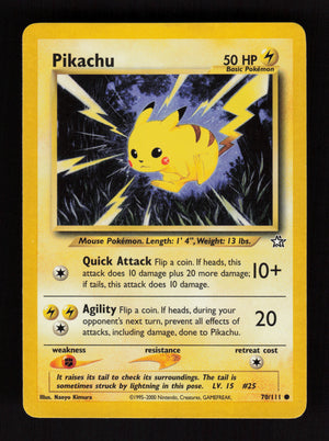 Pikachu Common Neo Genesis 070/111 NM