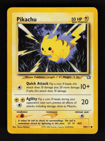Pikachu Common Neo Genesis 070/111 NM