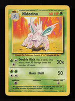 Nidorino 037/102 - Uncommon - Base Set