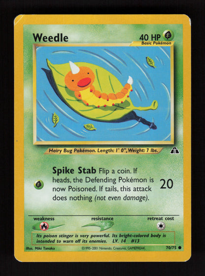 Weedle 70/75 - Common - Neo Discovery