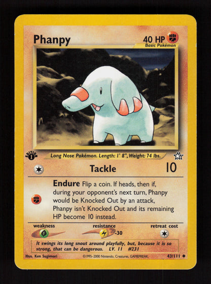 Phanpy 043/111 - Uncommon - Neo Genesis