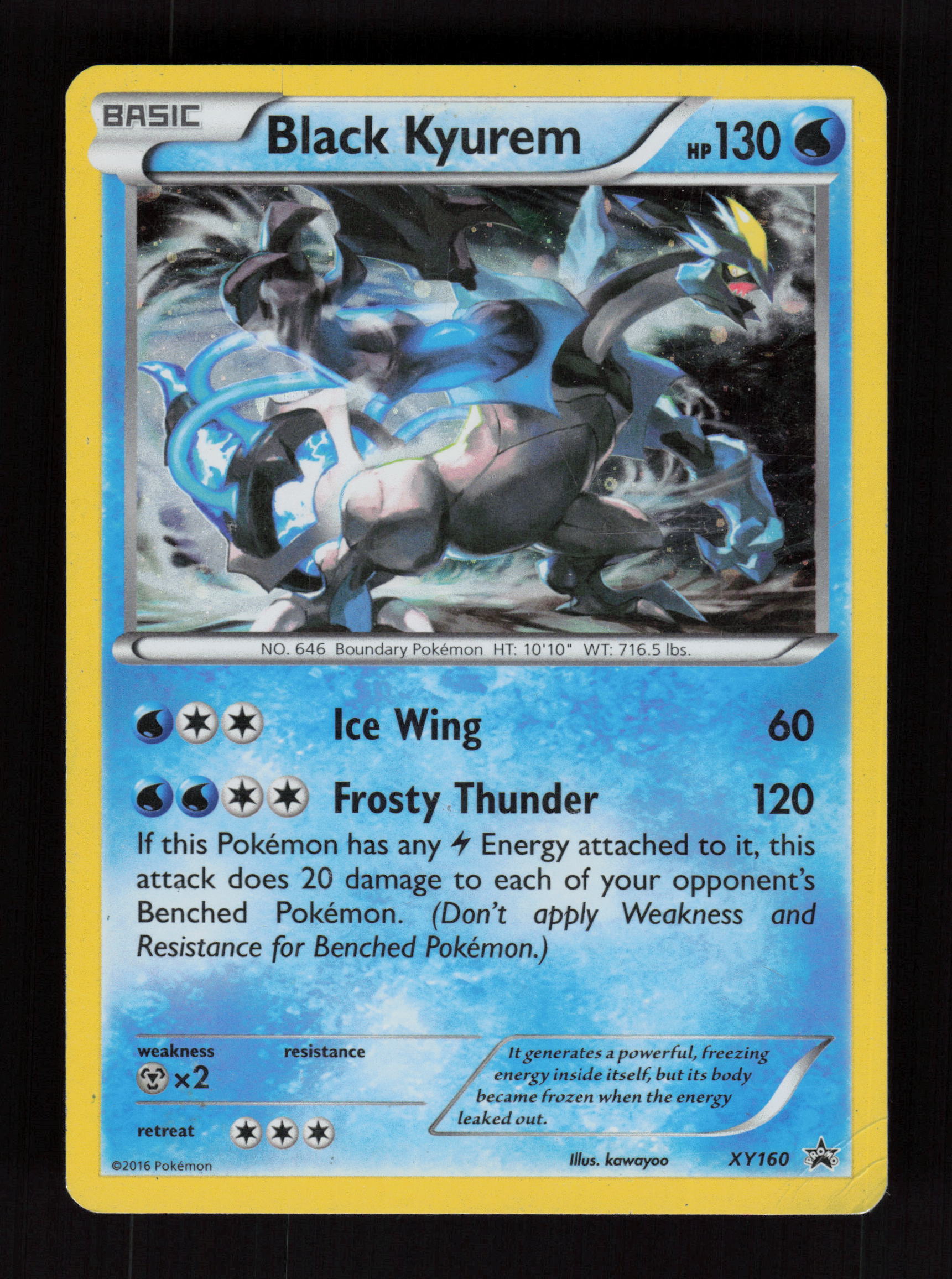 Black Kyurem - XY160 - Promo - XY Promos